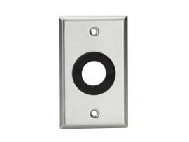 BLACK BOX CORP AINLESS WALLPLATE, SINGLE GANG, RU WP840