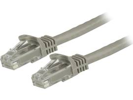 6IN CAT6 ETHERNET CABLE GRAY 100W POE