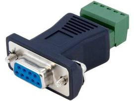 RS422/485 DB9 TO TERMINAL BLOCK ADAPTER