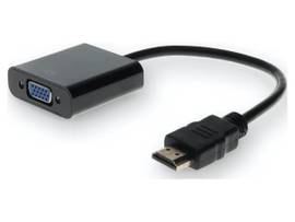ADD-ONHDMI2VGA 8IN HDMI 1.3 TO VGA M/F ADAPTER