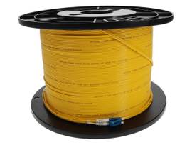 AddOn 175m LC (Male) to LC (Male) Yellow OS2 Duplex Riser Fiber Patch Cable