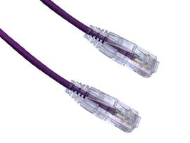 AXIOM 100FT CAT6A BENDNFLEX ULTRA-THIN SNAGLESS PATCH CABLE 650MHZ (PURPLE)