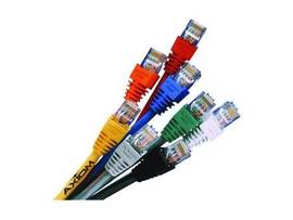 AXIOM 75FT CAT5E 350MHZ PATCH CABLE MOLDED BOOT (YELLOW)