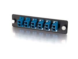 LEGRAND-ORTRONICS QSERIES 12STR LC DUPLEX PB BLUE ADPTR BX