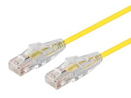 MONOPRICE SLIMRUN CAT6 UTP CABLE-7FT YELLOW