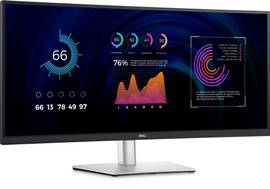 DELL P Series P3424WE computer monitor 86.7 cm (34.1") 3440 x 1440 pixels 4K Ultra HD LCD Black