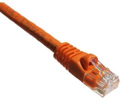 AXIOM 4FT CAT6 UTP 550MHZ PATCH CABLE SNAGLESS MOLDED BOOT (ORANGE)