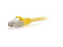 C2G 1FT CAT6 SNAGLESS STP CABLE-YLW