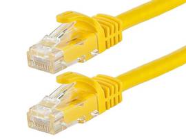 MONOPRICE CAT6 UTP CABLE_ 7FT YELLOW
