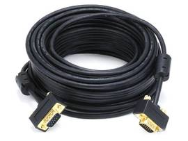 MONOPRICE SVGA/VGA 30/32AWG M/M MNTR CABLE 50FT