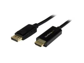 16ft/5m Passive DisplayPort to HDMI cable converter - 4K 30Hz/1080p/7.1 Audio/HD