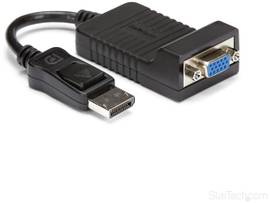 Active DisplayPort to VGA adapter connects VGA monitor 2048x1280/1920x1200/1080p