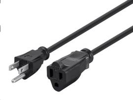 MONOPRICE POWER EXTENSION CORD CABLE - 6FT