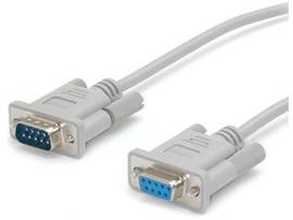 15 FT STRAIGHT THROUGH DB9 SERIAL CABLE