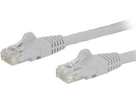 9FT CAT6 ETHERNET CABLE WHITE 100W POE