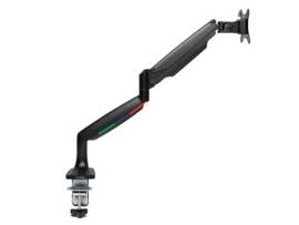 KENSINGTON SMARTFIT ONE-TCH HEIGHT ADJUSTABLE SGL MNTR ARM - BLK
