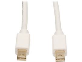 Mini DisplayPort Cable (M/M), 4K x 2K 3840 x 2160 @ 30Hz, 10-ft.