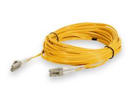 ADD-ON 15M LC M/M OM3 YELLOW FIBER PATCH CBL