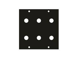 Legrand-Middle Atlantic RCK ACCORIES 3/8 6 PRT UCP PNL