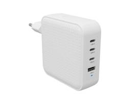 TARGUS HYPERJUICE 100W GAN GLOBAL CHARGER (3 USB-C/1 USB-A PORTS) W/TRAVEL ADAPTERS
