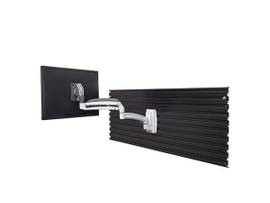 LEGRAND-CHIEF K1 SLAT MNT SINGLE DISPLAY 2L ARM WHT