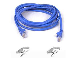 BELKIN CAT5E,UTP,RJ45M/M,75 BLU,PATCH,SNAGLESS
