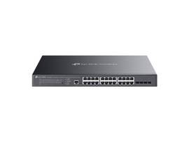 TP-LINK OMADA 24-PORT GIGABIT AND 4-PORT 10GE SFP+ L2+ MANAGED SWITCH WITH 16-PORT POE+ & 8-PORT POE++