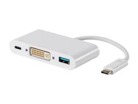 MONOPRICE SELECT SERIES USB-C DVI MULTIPORT ADAPTE