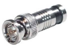 C2G RG6 BNC COMPRESSION CONN 10PK