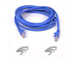 BELKIN CAT5E CBL RJ45M/RJ45M; 20IN BLUE