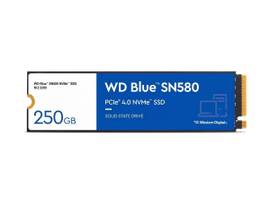 WESTERN DIGITAL BLUE SN580 NVME SSD 250GB.