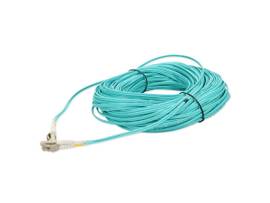 ADD-ON COMPUTER PERIPHERALS LLC 250FT LC (MALE) TO LC (MALE) AQUA OM4 DUPLEX FIB