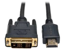 AV Cable - HDMI Left Connector - Male Left Gender - DVI Right Connector - Male R