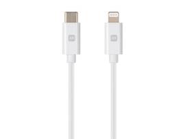 MONOPRICE USB C TO LIGHTNING CABLE - 1.5 FEET - WHITE ( MFI CERTIFIED ) FAST CHARGING_ COMPATIBLE WITH APPLE IPHONE 13 / PRO / PRO MAX / AIRPODS PRO
