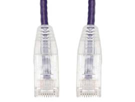ADD-ON 13FT RJ-45 M/M CAT6 PURPLE CU PATCH CBL