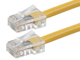 MONOPRICE ZEROBOOT CAT6 ETHERNET PATCH CABLE - RJ4