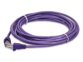20ft RJ-45 (Male) to RJ-45 (Male) Straight Purple Cat6 UTP PVC Copper Patch Cabl