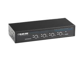 BLACK BOX CORP KVM SWITCH 4 PORT PS/2 SERVERS & CONSOLE