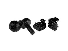 M5 SCREWS & CAGE NUTS - 50 PACK, BLACK