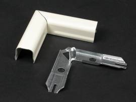 LEGRAND-WIREMOLD STL FLAT 90 D. ELBOW 700 IVORY (PKG OF 10)