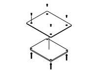 LEGRAND-WIREMOLD MIDDLE ATLANTIC FLOORPORT ABANDONMENT PLATE