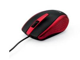 CORDED NOTEBOOK OPTICAL MOUSE -RD