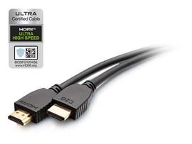 C2G 6FT (1.8M) ULTRA HIGH SPEED HDMI CABLE WITH ETHERNET - 8K 60HZ
