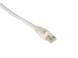 GigaTrue CAT6 Channel 550-MHz Patch Cable UTP Snagless Boots White 3-ft. 0.9-m