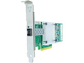 AXIOM 10GBS SINGLE PORT SFP+ PCIE X8 NIC FOR INTEL W/TRANSCEIVER - E10G41BFSR