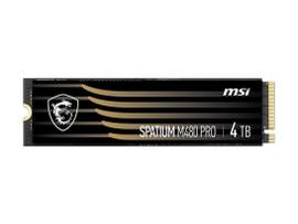 MSI SPATIUM M480 PRO PCIE 4.0 NVME M.2 4TB