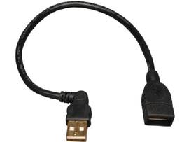 TRIPP LITE USB RIGHT ANGLE GOLD EXT A-F/M90DEG 10