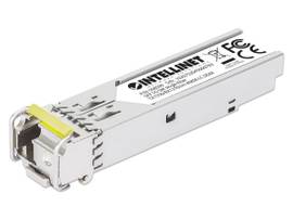 INTRACOM,1000BASE-BX-D (LC) SINGLE-MODE PORT, 40 KM (25 MI.), BIDI WDM (RX1310/TX1550), MSA-COMPLIANT FOR MAXIMUM COMPATIBILITY, SILVER