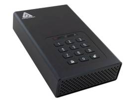 APRICORN FIPS VALIDATED, 22TB AEGIS PADLOCK DT SECURE USB 3.0 256-BIT AES HARDWARE ENCRYPTION