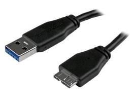 2M 6FT SLIM USB 3.0 MICRO B CABLE